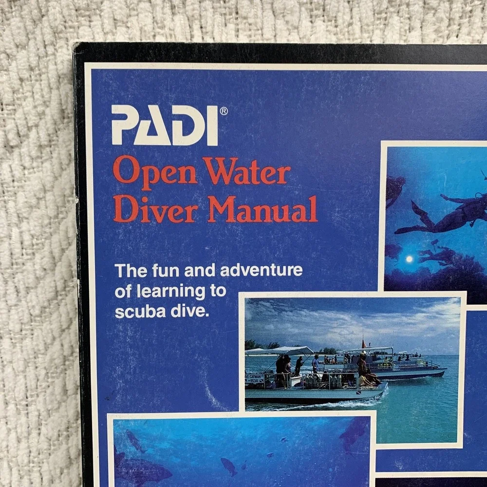 PADI Open Water Diver Manual (1990 S.C. Book) Fun and Adventure of Scuba Diving‎